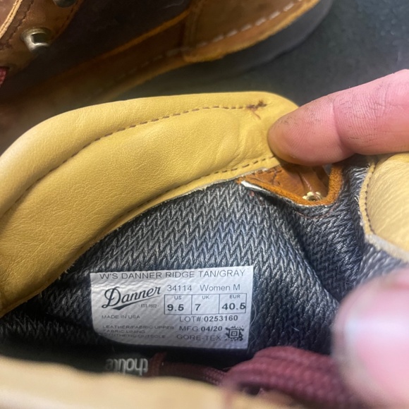 Danner hiking boots. - Picture 3 of 4